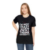 I'm Not Crazy Just Thing Differently Short Sleeve Tee