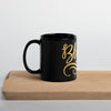 Black Glossy Blessed Mug