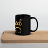 Black Glossy Blessed Mug