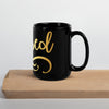 Black Glossy Blessed Mug