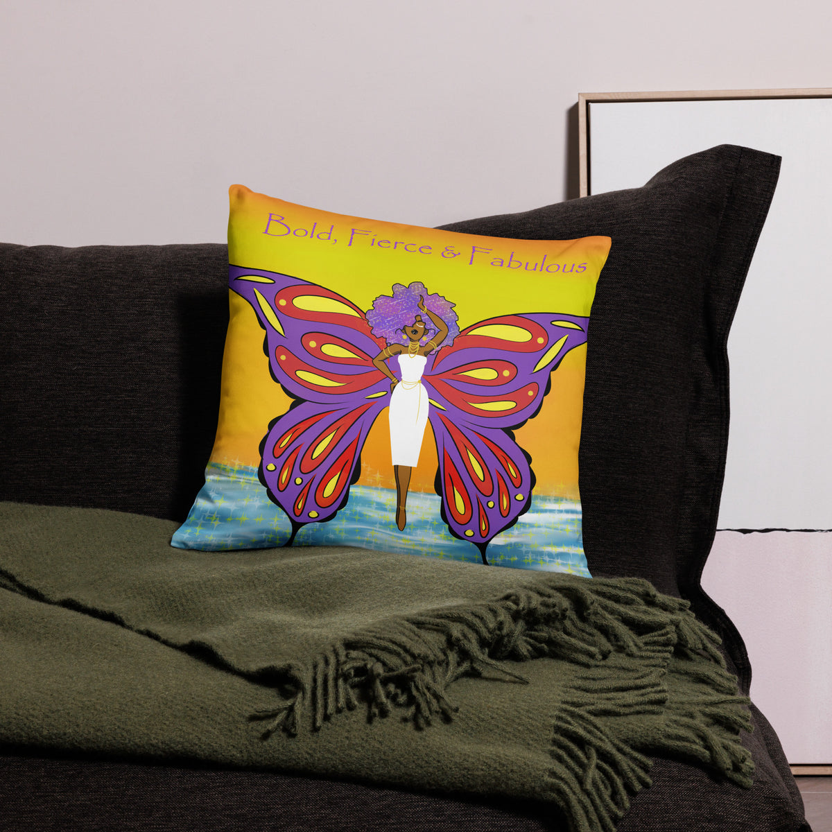 Pillow Case – Bold Fierce and Fabulous